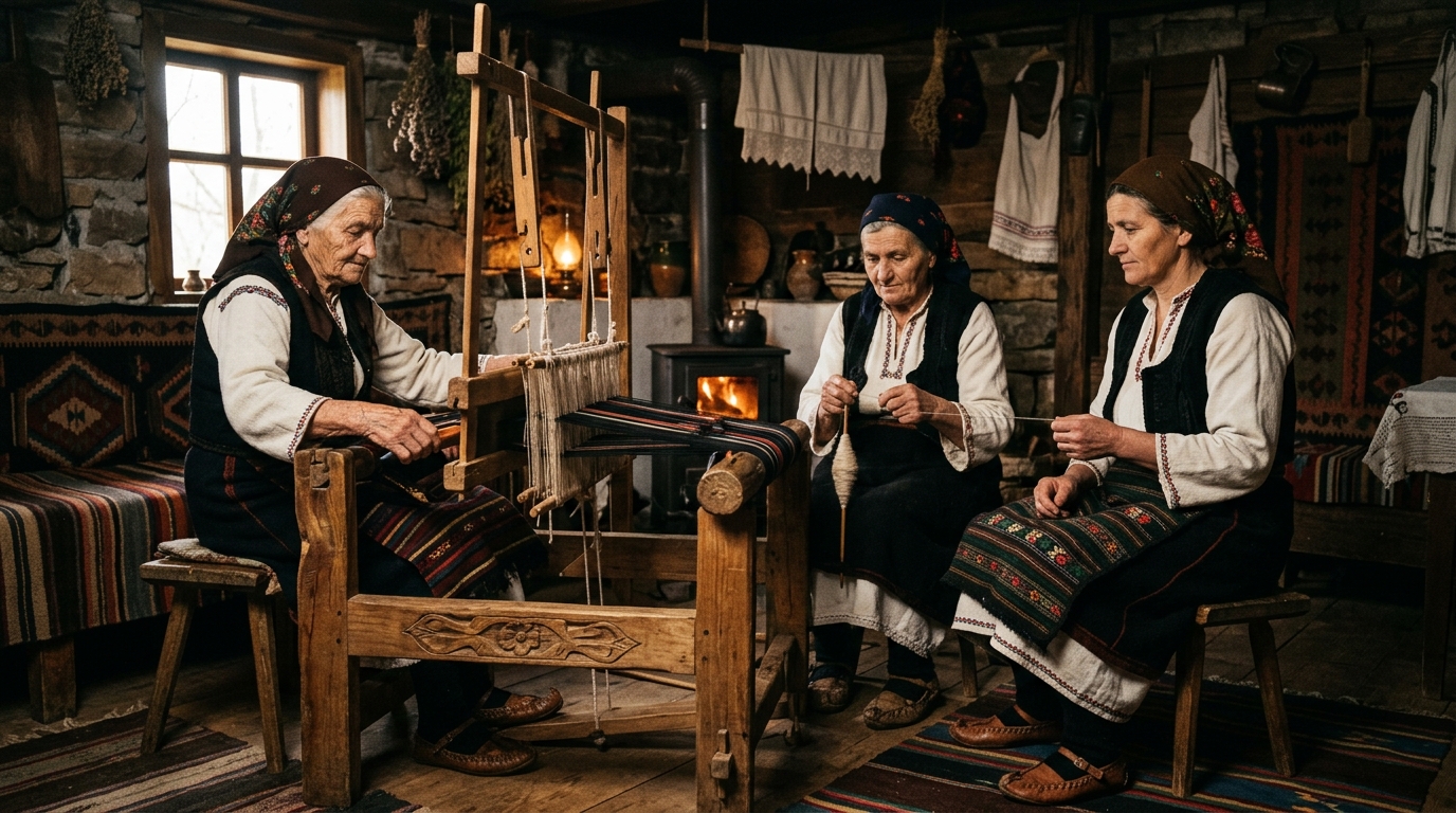 Tajna i obred: Suđaje (Ursit): Tri sestre koje tkaju nit ljudskog života u tradiciji Homolja