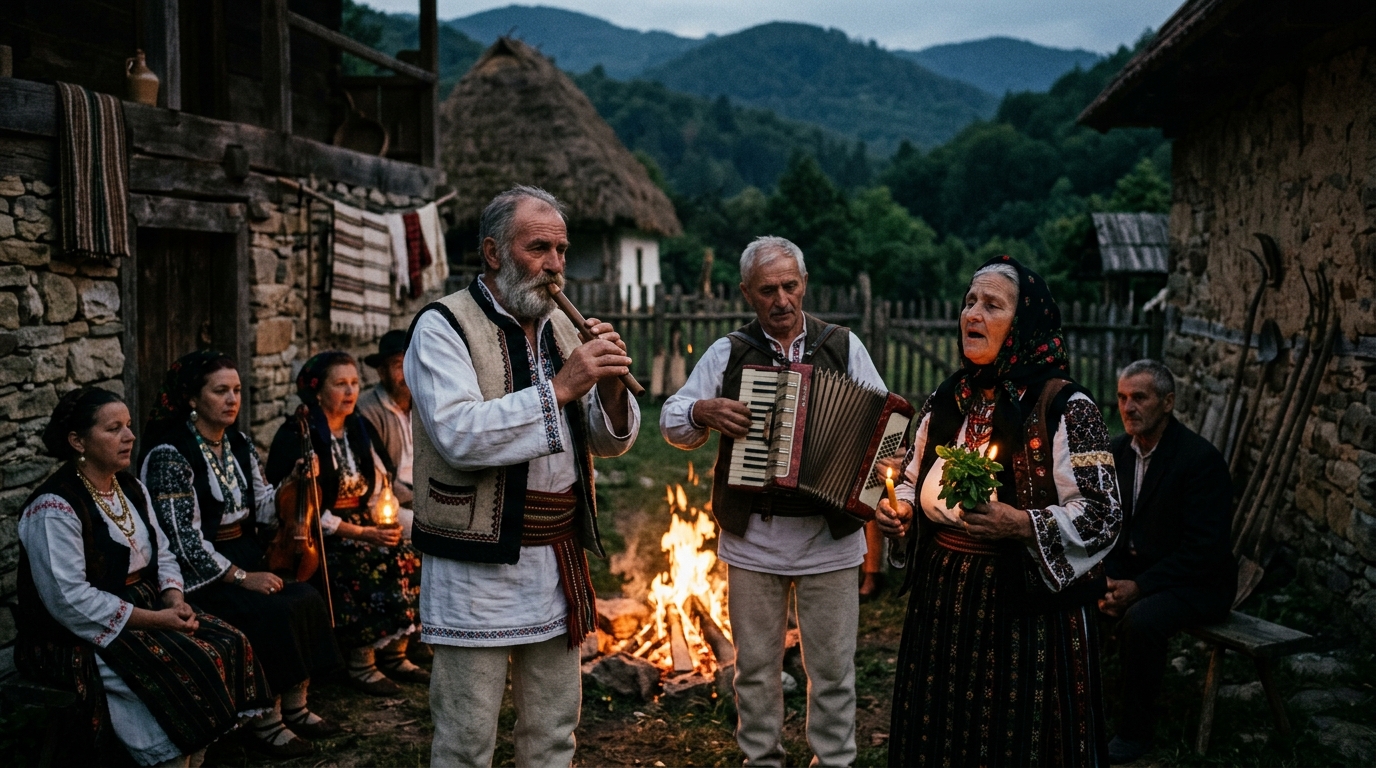 Od jeke do onostranog: Vlaška narodna muzika i mistične melodije ritualne prakse